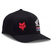 Кепка FOX X HONDA FLEXFIT HAT [Black], L/XL