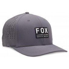 Кепка FOX NON STOP TECH FLEXFIT HAT [Steel Gray], S/M