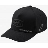 Кепка Ride 100% SHADOW Flexit Hat [Black], S/M