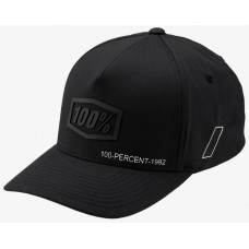 Кепка Ride 100% SHADOW Flexit Hat [Black], S/M