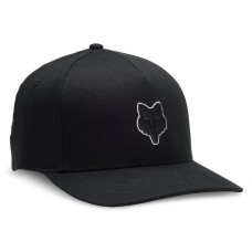 Кепка FOX HEAD FLEXFIT HAT [Black], L/XL