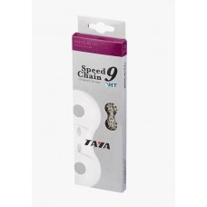 Велосипедний ланцюг TAYA Nove-91 Silver/Black 9sp Велосипедний ланцюг TAYA Nove-91 Silver/Black 9sp