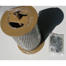 Велосипедний ланцюг TAYA Nove-91 Silver/Black 9sp [30м]