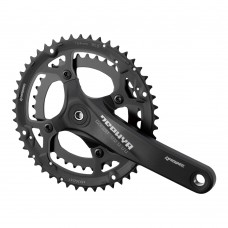 Комплект шатунів PROWHEEL ZEPHYR-751 175мм, 48/36T, чорні