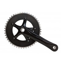 Комплект шатунів PROWHEEL SOLID-248T-F-1 48T 175mm black