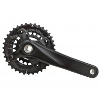 Комплект шатунів PROWHEEL ZEPHYR-551 (10S) 170mm, 36/22T black