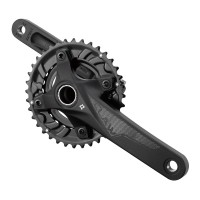 Комплект шатунів PROWHEEL CLAW-501-TT (11S) 175mm, 36/26T black