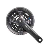 Шатун SHIMANO Acera, FC-M361 22/32/42T L175мм черн 7/8 шв.