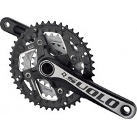 Комплект шатунів PROWHEEL SUOLO-451-TT 44/32/22T 170mm black Комплект шатунів PROWHEEL SUOLO-451-TT 44/32/22T 170mm black