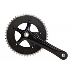 Комплект шатунів Prowheel SOLID-246T-F-1 46T 170mm black