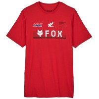 Футболка FOX X HONDA PREMIUM TEE [Flame Red], L