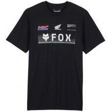 Футболка FOX X HONDA PREMIUM TEE [Black], L