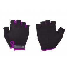 Рукавички Green Cycle Frida 2 Feminine без пальців M чорно-фіолетові