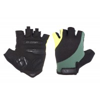 Рукавички Green Cycle Pillow без пальців S чорний/зелений/жовтий Рукавички Green Cycle Pillow без пальців S чорний/зелений/жовтий