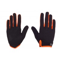 Рукавички Green Cycle Punch 2 із закритими пальцями XL чорно-жовтогарні