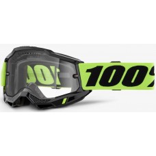 Окуляри 100% ACCURI 2 ENDURO MTB Goggle Neon Yellow - Clear Lens, Dual Clear Lens