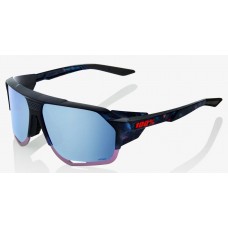 Окуляри Ride 100% NORVIK - Black Holographic - HiPER Blue Multilayer Mirror Lens, Mirror Lens Окуляри Ride 100% NORVIK - Black Holographic - HiPER Blue Multilayer Mirror Lens, Mirror Lens