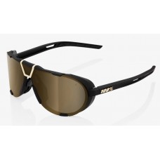 Окуляри Ride 100% WESTCRAFT+ - Soft Tact Black - Gold Mirror Lens, Mirror Lens