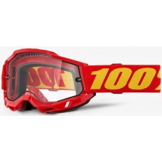 Окуляри Ride 100% ACCURI 2 ENDURO Goggle Red - Clear Lens, Dual Clear Lens Окуляри Ride 100% ACCURI 2 ENDURO Goggle Red - Clear Lens, Dual Clear Lens