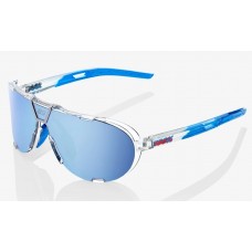 Окуляри Ride 100% WESTCRAFT+ - Jorge Martin SE Polished Clear - HiPER Blue Multilayer Mirror Lens, Mirror Lens