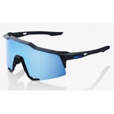 Окуляри Ride 100% SPEEDCRAFT - Matte Black - HiPER Blue Multilayer Mirror Lens, Mirror Lens