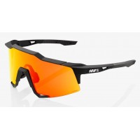 Окуляри Ride 100% SpeedCraft - Soft Tact Black - HiPER Red Multilayer Mirror, Mirror Lens