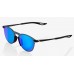 Окуляри 100% LEGERE ROUND - Soft Tact Black - Blue Multilayer Mirror Lens, Mirror Lens Окуляри 100% LEGERE ROUND - Soft Tact Black - Blue Multilayer Mirror Lens, Mirror Lens