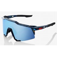 Окуляри Ride 100% SPEEDCRAFT - Black Holographic - HiPER Blue Multilayer Mirror Lens, Mirror Lens