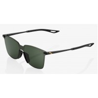 Окуляри 100% LEGERE SQUARE - Matte Black - Grey Green Lens, Colored Lens