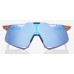 Окуляри Ride 100% HYPERCRAFT - Matte Copper Chromium - HiPER Blue Multilayer Mirror Lens, Mirror Lens