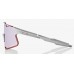 Окуляри Ride 100% HYPERCRAFT - Matte Stone Grey - HiPER Crimson Silver Mirror Lens, Mirror Lens