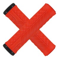 Грипси Lizard Skins CHARGER EVO 136мм, з одним замком, Fire Red