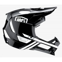 Вело шолом Ride 100% TRAJECTA Helmet [Black/White], L