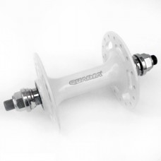 Втулка пер. Quando KT-DP6F 32H, nut 140mm для фікс, на гайках алюмін біла