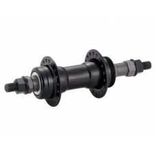 Втулка задн. Quando KT-122R під V-brake 36H 165mm, 6-7 шв. на гайках сталева чорна