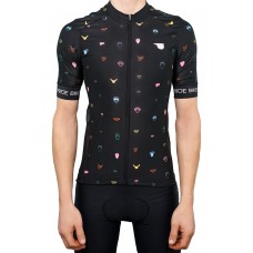 Джерсі Pride Fun, кор. рукав, чорне, XS