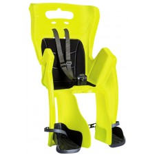 Сидіння задн. Bellelli Little Duck Standard Multifix неоново-жовте з чорною підкладкою (Hi Vision)