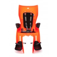 Сидіння задн. Bellelli Summer Standart B-fix до 22кг, помаранчеве з чорною підкладкою Сидіння задн. Bellelli Summer Standart B-fix до 22кг, помаранчеве з чорною підкладкою