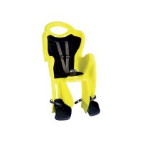 Сидіння задн. Bellelli Mr Fox Standart B-fix до 22кг, неоново-жовте з темно-синьою підкладкою (Hi Vision)