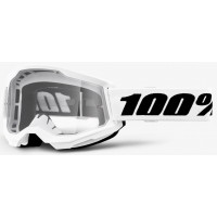 Окуляри 100% STRATA 2 Goggle White - Clear Lens, Clear Lens