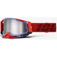Окуляри 100% RACECRAFT 2 Goggle Cleat - Mirror Silver Lens, Mirror Lens