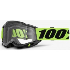 Окуляри 100% ACCURI 2 Goggle Neon Yellow - Clear Lens, Clear Lens