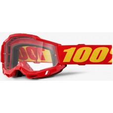 Окуляри 100% ACCURI 2 Goggle Red - Clear Lens, Clear Lens
