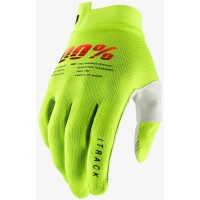 Перчатки Ride 100% iTRACK Glove [Fluo Yellow], M (9)