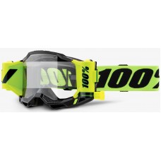 Окуляри 100% ACCURI 2 FORECAST Goggle Neon Yellow - Clear Lens, Roll-Off