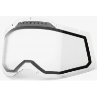 Лінза 100% RC2/AC2/ST2 Dual Vented Lens - Clear, Dual Clear Lens