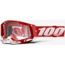 Окуляри 100% RACECRAFT 2 Goggle Red - Clear Lens, Clear Lens