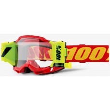 Окуляри 100% ACCURI 2 FORECAST Goggle Red - Clear Lens, Roll-Off