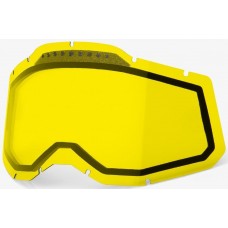 Лінза 100% RC2/AC2/ST2 Dual Vented Lens - Yellow, Dual Clear Lens
