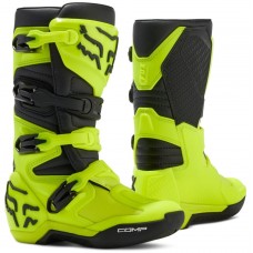 Мотоботи FOX Comp Youth Boot [Flo Yellow], 1